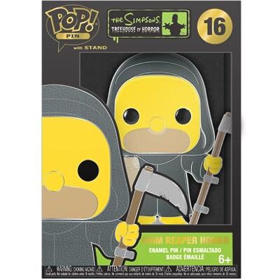 Funko Large Enamel Pin Horror: Simpsons Homer Simpson Homer The Simpsons Pins de Esmalte- Broche Coleccionable para Mochilas Y Bolsos Idea de Regalo- Mercancia Oficial TV Fans Funko Large Enamel Pin Horror: Simpsons Homer Simpson Homer The Simpsons Pins de Esmalte- Broche Coleccionable para Mochilas Y Bolsos Idea de Regalo- Mercancia Oficial TV Fans