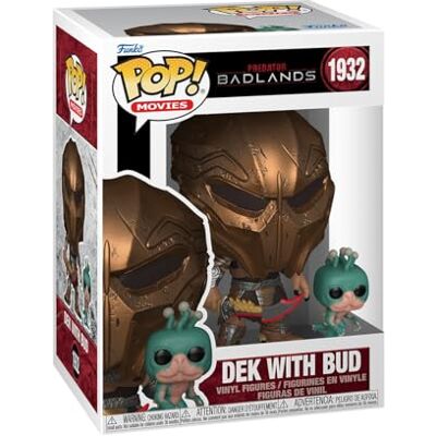 Funko Pop! & Buddy: Predator Badlands DEK with Bud Figura de Vinilo Coleccionable Mercancia Oficial Juguetes para Niños y Adultos Sci-Fi Fans Funko Pop! & Buddy: Predator Badlands DEK with Bud Figura de Vinilo Coleccionable Mercancia Oficial Juguetes para Niños y Adultos Sci-Fi Fans