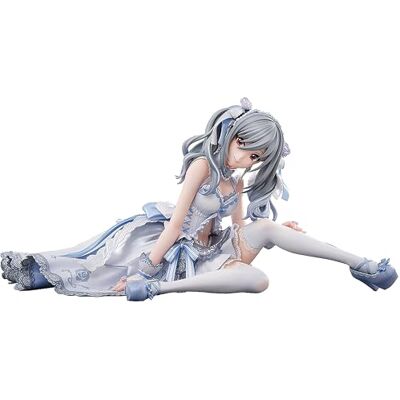 アイドルマスター\THE IDOLM@STER Alumina The Idolmaster Ranko Kanzaki: Princesa Blanca del Banquete 1/7 Estatua de PVC Ver.10cm アイドルマスター\THE IDOLM@STER Alumina The Idolmaster Ranko Kanzaki: Princesa Blanca del Banquete 1/7 Estatua de PVC Ver.10cm