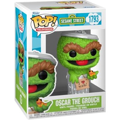 Funko Pop! TV: Sesame Street Oscar The Grouch Figura de Vinilo Coleccionable Idea de Regalo Mercancia Oficial Juguetes para Niños y Adultos Cartoon Fans Funko Pop! TV: Sesame Street Oscar The Grouch Figura de Vinilo Coleccionable Idea de Regalo Mercancia Oficial Juguetes para Niños y Adultos Cartoon Fans