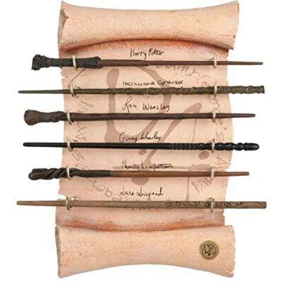 The Noble Collection Noble Collection, Ejercito De Dumbledore Colección 6 Varitas En Expositor, Harry Potter The Noble Collection Noble Collection, Ejercito De Dumbledore Colección 6 Varitas En Expositor, Harry Potter