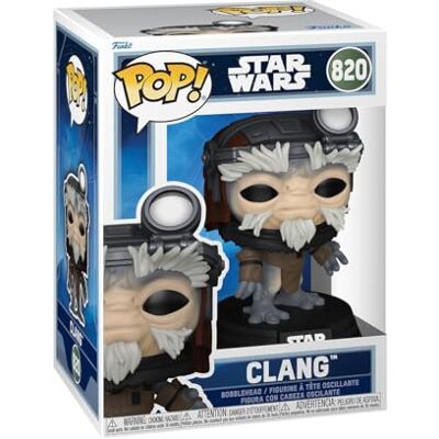 Funko Pop! Star Wars: The Mandalorian and Grogu Clang Figura de Vinilo Coleccionable Idea de Regalo Mercancía Oficial Juguetes para niños y Adultos Figura Modelo para coleccionistas Funko Pop! Star Wars: The Mandalorian and Grogu Clang Figura de Vinilo Coleccionable Idea de Regalo Mercancía Oficial Juguetes para niños y Adultos Figura Modelo para coleccionistas