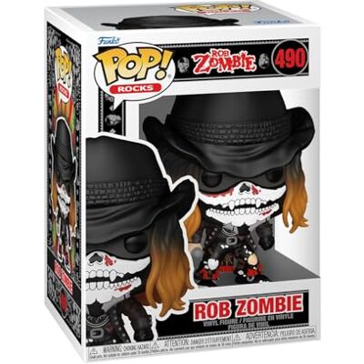 Funko Pop! Rocks: Rob Zombie with Bandana Figura de Vinilo Coleccionable Idea de Regalo Mercancia Oficial Juguetes para Niños y Adultos Music Fans Muñeco para Coleccionistas y Exposición Funko Pop! Rocks: Rob Zombie with Bandana Figura de Vinilo Coleccionable Idea de Regalo Mercancia Oficial Juguetes para Niños y Adultos Music Fans Muñeco para Coleccionistas y Exposición