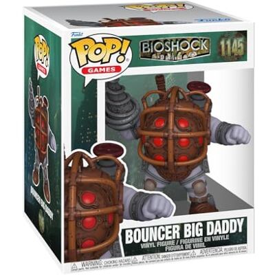 Funko Pop! Super: Bioshock Bouncer Big Daddy Figura de Vinilo Coleccionable Idea de Regalo Mercancía Oficial Juguetes para niños y Adultos Figura Modelo para coleccionistas y exhibición Funko Pop! Super: Bioshock Bouncer Big Daddy Figura de Vinilo Coleccionable Idea de Regalo Mercancía Oficial Juguetes para niños y Adultos Figura Modelo para coleccionistas y exhibición