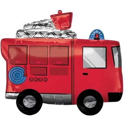 amscan SuperShape P35 Globo de bomberos (66 x 55 cm) amscan SuperShape P35 Globo de bomberos (66 x 55 cm)
