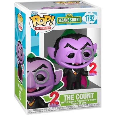 Funko Barrio Sesamo Figura Vinilo Sesame Street The Count (Pop! Television) 1792 Sin clasificar Pop! Standard Funko Barrio Sesamo Figura Vinilo Sesame Street The Count (Pop! Television) 1792 Sin clasificar Pop! Standard