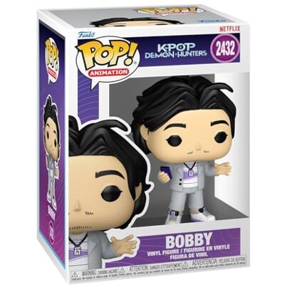 Funko KPOP Demon Hunters Figura Vinilo Bobby (Pop! Animation) 2432 Sin clasificar Pop! Standard PVC Funko KPOP Demon Hunters Figura Vinilo Bobby (Pop! Animation) 2432 Sin clasificar Pop! Standard PVC