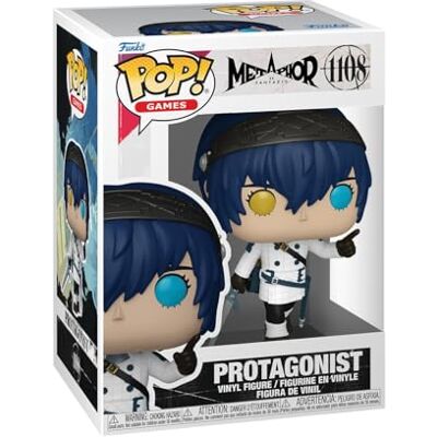 Funko Pop! Games: Metaphor Re Fantazio Protagonist Figura de Vinilo Coleccionable Idea de Regalo Mercancía Oficial Juguetes para niños y Adultos Figura Modelo para coleccionistas Funko Pop! Games: Metaphor Re Fantazio Protagonist Figura de Vinilo Coleccionable Idea de Regalo Mercancía Oficial Juguetes para niños y Adultos Figura Modelo para coleccionistas