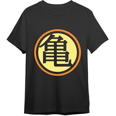 Comic Studio Dragon Ball Camiseta Artículo Licenciado Oficial Kame Logo Unisex Negro L Comic Studio Dragon Ball Camiseta Artículo Licenciado Oficial Kame Logo Unisex Negro L