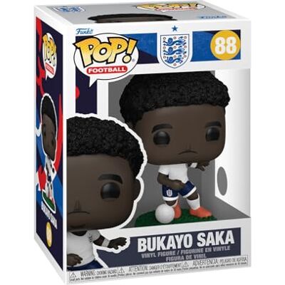 Funko Pop! Football: England Bukayo Saka Figura de Vinilo Coleccionable Idea de Regalo Mercancía Oficial Juguetes para niños y Adultos Figura Modelo para coleccionistas y exhibición Funko Pop! Football: England Bukayo Saka Figura de Vinilo Coleccionable Idea de Regalo Mercancía Oficial Juguetes para niños y Adultos Figura Modelo para coleccionistas y exhibición