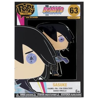 Funko Large Pop! Enamel Pin Boruto Next Generations: Sasuke Uchiha Boruto: Naruto Next Generations Pins de Esmalte Broche Coleccionable para Mochilas Y Bolsos Idea de Regalo Funko Large Pop! Enamel Pin Boruto Next Generations: Sasuke Uchiha Boruto: Naruto Next Generations Pins de Esmalte Broche Coleccionable para Mochilas Y Bolsos Idea de Regalo