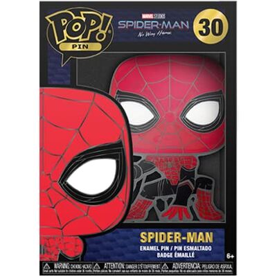 Funko Pop! Large Enamel Pin MARVEL: SPIDERMAN TOM HOLLAND Spider-Man Spiderman No Way Home Pins de Esmalte- Broche Coleccionable para Mochilas Y Bolsos Idea de Regalo Movies Fans Funko Pop! Large Enamel Pin MARVEL: SPIDERMAN TOM HOLLAND Spider-Man Spiderman No Way Home Pins de Esmalte- Broche Coleccionable para Mochilas Y Bolsos Idea de Regalo Movies Fans