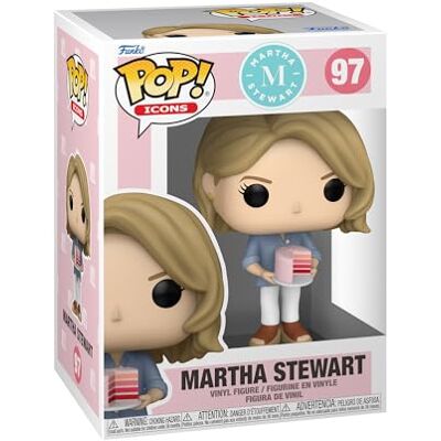 Funko Pop! Icons: Martha Stewart (with Cake) Figura de Vinilo Coleccionable Idea de Regalo Mercancía Oficial Juguetes para niños y Adultos Figura Modelo para coleccionistas y exhibición Funko Pop! Icons: Martha Stewart (with Cake) Figura de Vinilo Coleccionable Idea de Regalo Mercancía Oficial Juguetes para niños y Adultos Figura Modelo para coleccionistas y exhibición