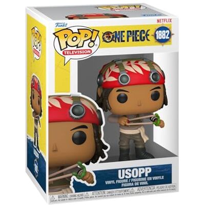 Funko Pop! Television: Netflix One Piece Usopp Figura de Vinilo Coleccionable Idea de Regalo Mercancía Oficial Juguetes para niños y Adultos Figura Modelo para coleccionistas Funko Pop! Television: Netflix One Piece Usopp Figura de Vinilo Coleccionable Idea de Regalo Mercancía Oficial Juguetes para niños y Adultos Figura Modelo para coleccionistas