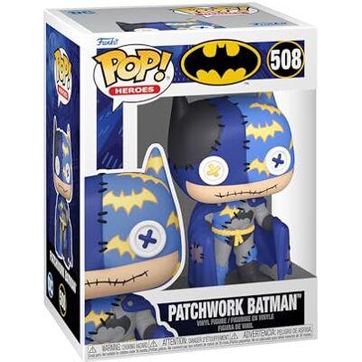 Funko Pop! Animation: Patchwork Batman DC Comics Figura de Vinilo Coleccionable Idea de Regalo- Mercancia Oficial Juguetes para Niños y Adultos Comic Books Fans Funko Pop! Animation: Patchwork Batman DC Comics Figura de Vinilo Coleccionable Idea de Regalo- Mercancia Oficial Juguetes para Niños y Adultos Comic Books Fans