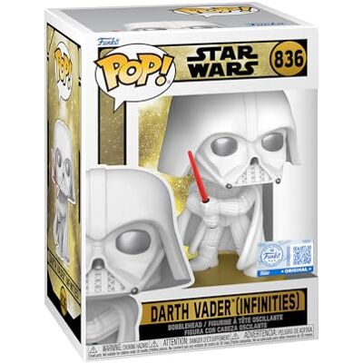 Funko Pop! Star Wars: Infinities Return of The Jedi Comic Book Series Darth Vader in White Armor Figura de Vinilo Coleccionable Idea de Regalo Mercancía Oficial Funko Pop! Star Wars: Infinities Return of The Jedi Comic Book Series Darth Vader in White Armor Figura de Vinilo Coleccionable Idea de Regalo Mercancía Oficial