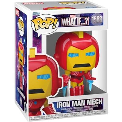 Funko Pop! Marvel: What If Iron Man- Figura de Vinilo Coleccionable Idea de Regalo Mercancia Oficial Juguetes para Niños y Adultos Superheroes Fans Muñeco para Coleccionistas Funko Pop! Marvel: What If Iron Man- Figura de Vinilo Coleccionable Idea de Regalo Mercancia Oficial Juguetes para Niños y Adultos Superheroes Fans Muñeco para Coleccionistas
