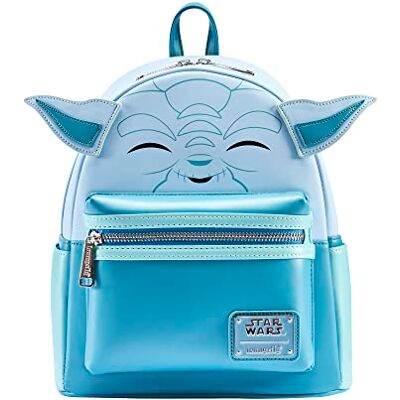 Loungefly Disney Star Wars Hologram Yoda Backpack Exclusiva Amazon Bolso Coleccionable Idea de Regalo- Mercancia Oficial para Chicos, Chicas Hombres y Mujeres Movies Fans Loungefly Disney Star Wars Hologram Yoda Backpack Exclusiva Amazon Bolso Coleccionable Idea de Regalo- Mercancia Oficial para Chicos, Chicas Hombres y Mujeres Movies Fans