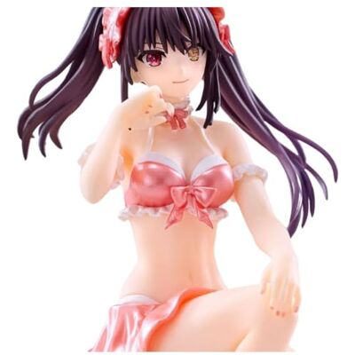 Furyu Kurumi tokisaki Swimsuit Pastel Red Color Version Figura 15 cm Date a Live v Noodle Stopper Furyu Kurumi tokisaki Swimsuit Pastel Red Color Version Figura 15 cm Date a Live v Noodle Stopper