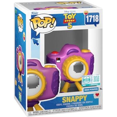 Funko Pop! Disney: Supreme Edición Limitada Toy Story 5 Snappy Figura de Vinilo Coleccionable Producto Oficial Juguetes para niños y Adultos Figura de Modelo para coleccionistas Funko Pop! Disney: Supreme Edición Limitada Toy Story 5 Snappy Figura de Vinilo Coleccionable Producto Oficial Juguetes para niños y Adultos Figura de Modelo para coleccionistas