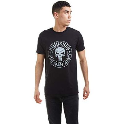 Marvel Hombre One Man Army Camiseta Not Applicable, Black, Large Marvel Hombre One Man Army Camiseta Not Applicable, Black, Large