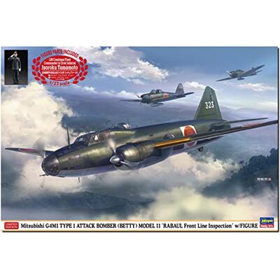 Hasegawa 1/72 Mitsubishi G4M1 Type 1, Modelo 11 Hasegawa 1/72 Mitsubishi G4M1 Type 1, Modelo 11