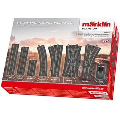 Set de expansión de vías Märklin 24905 C para ferrocarril H0 Set de expansión de vías Märklin 24905 C para ferrocarril H0