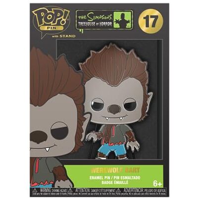 Funko Large Enamel Pin Horror: Simpsons Bart Simpson Bart The Simpsons Pins de Esmalte- Broche Coleccionable para Mochilas Y Bolsos Idea de Regalo- Mercancia Oficial TV Fans Funko Large Enamel Pin Horror: Simpsons Bart Simpson Bart The Simpsons Pins de Esmalte- Broche Coleccionable para Mochilas Y Bolsos Idea de Regalo- Mercancia Oficial TV Fans