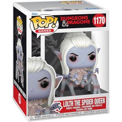 Funko Pop! Premium: Dungeons and Dragons Queen Lolth Figura de Vinilo Coleccionable Idea de Regalo Mercancía Oficial Juguetes para niños y Adultos Figura Modelo para coleccionistas Funko Pop! Premium: Dungeons and Dragons Queen Lolth Figura de Vinilo Coleccionable Idea de Regalo Mercancía Oficial Juguetes para niños y Adultos Figura Modelo para coleccionistas