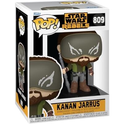Funko Pop! Star Wars: Rebels Kanan Jarrus Star Wars: Rebels Figura de Vinilo Coleccionable Idea de Regalo Mercancia Oficial Juguetes para Niños y Adultos Sci-Fi Fans Funko Pop! Star Wars: Rebels Kanan Jarrus Star Wars: Rebels Figura de Vinilo Coleccionable Idea de Regalo Mercancia Oficial Juguetes para Niños y Adultos Sci-Fi Fans