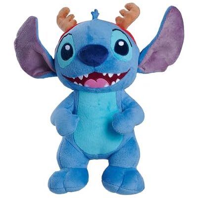 Simba Peluche Stitch Reno 25 cm. Peluche de Stitch con Cuernos de Reno. Suave y Tierno. Edición Especial de Navidad con Licencia Oficial Disney. Apto Desde Primeros Meses () Simba Peluche Stitch Reno 25 cm. Peluche de Stitch con Cuernos de Reno. Suave y Tierno. Edición Especial de Navidad con Licencia Oficial Disney. Apto Desde Primeros Meses ()