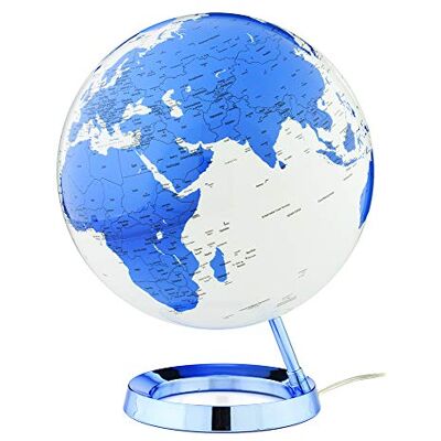 Tecnodidattica Globo Terraqueo con Luz Atmosphere Ø 30 cm Azul Plástico Tecnodidattica Globo Terraqueo con Luz Atmosphere Ø 30 cm Azul Plástico