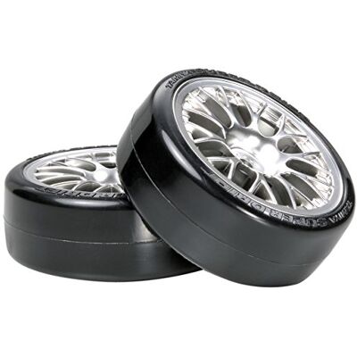 TAMIYA Modelo 300054021 Ruedas de Deriva Super Chromadas - Piezas para RC TAMIYA Modelo 300054021 Ruedas de Deriva Super Chromadas - Piezas para RC