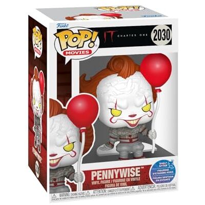 Funko Pop! Movies: IT: Capítulo uno Pennywise Figura de Vinilo para exhibir Figura Coleccionable Idea para Regalo Producto Oficial Figura de colección y para exhibir Funko Pop! Movies: IT: Capítulo uno Pennywise Figura de Vinilo para exhibir Figura Coleccionable Idea para Regalo Producto Oficial Figura de colección y para exhibir