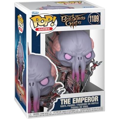 Funko Pop! Games: Baldur's Gate 3- The Emperor Figura de Vinilo Coleccionable Idea de Regalo Mercancía Oficial Juguetes para niños y Adultos Figura Modelo para coleccionistas y exhibición Funko Pop! Games: Baldur's Gate 3- The Emperor Figura de Vinilo Coleccionable Idea de Regalo Mercancía Oficial Juguetes para niños y Adultos Figura Modelo para coleccionistas y exhibición