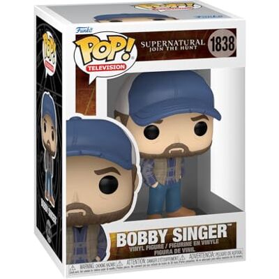 Funko Pop! TV: Supernatural Bobby Singer Figura de Vinilo Coleccionable Idea de Regalo Mercancia Oficial Juguetes para Niños y Adultos Drama Fans Muñeco para Coleccionistas Funko Pop! TV: Supernatural Bobby Singer Figura de Vinilo Coleccionable Idea de Regalo Mercancia Oficial Juguetes para Niños y Adultos Drama Fans Muñeco para Coleccionistas
