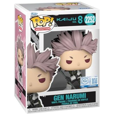 Funko Pop! Animation: Kaiju No8 Gen Narumi Kaiju No 8 Exclusiva Amazon Figura de Vinilo Coleccionable Idea de Regalo Mercancia Oficial Juguetes para Niños y Adultos Anime Fans Funko Pop! Animation: Kaiju No8 Gen Narumi Kaiju No 8 Exclusiva Amazon Figura de Vinilo Coleccionable Idea de Regalo Mercancia Oficial Juguetes para Niños y Adultos Anime Fans