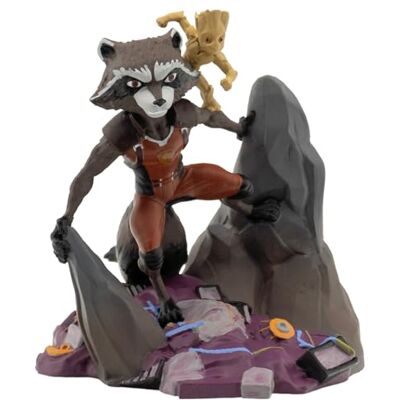 Bullyland Rocket de Marvel Guardianes de la Galaxia, Figura de Juguete, decoración y Regalo para niños a Partir de 3 años y coleccionistas, Figura Coleccionable Detallada de 7,5 cm Bullyland Rocket de Marvel Guardianes de la Galaxia, Figura de Juguete, decoración y Regalo para niños a Partir de 3 años y coleccionistas, Figura Coleccionable Detallada de 7,5 cm