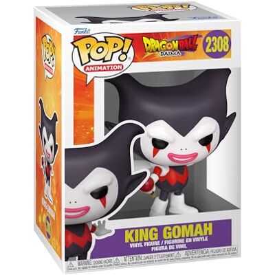 Funko Pop! Animation: Dragon Ball Daima Gomah Figura de Vinilo Coleccionable Idea de Regalo Mercancía Oficial Juguetes para niños y Adultos Figura Modelo para coleccionistas y exhibición Funko Pop! Animation: Dragon Ball Daima Gomah Figura de Vinilo Coleccionable Idea de Regalo Mercancía Oficial Juguetes para niños y Adultos Figura Modelo para coleccionistas y exhibición