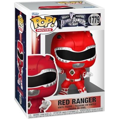 Funko Pop! Movies: Mighty Morphin Power Rangers Movie Red Ranger Figura de Vinilo Coleccionable Idea de Regalo Mercancia Oficial Juguetes para Niños y Adultos Movies Fans Funko Pop! Movies: Mighty Morphin Power Rangers Movie Red Ranger Figura de Vinilo Coleccionable Idea de Regalo Mercancia Oficial Juguetes para Niños y Adultos Movies Fans