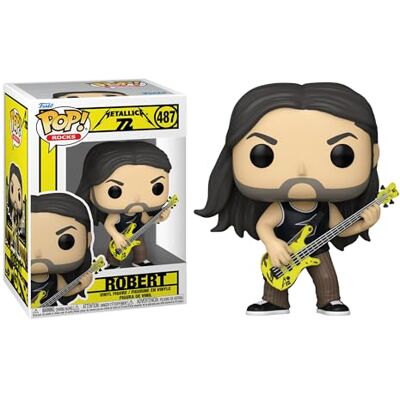 Funko Metallica Robert Vinyl Figur 487 Sin clasificar Pop! Standard PVC Funko Metallica Robert Vinyl Figur 487 Sin clasificar Pop! Standard PVC