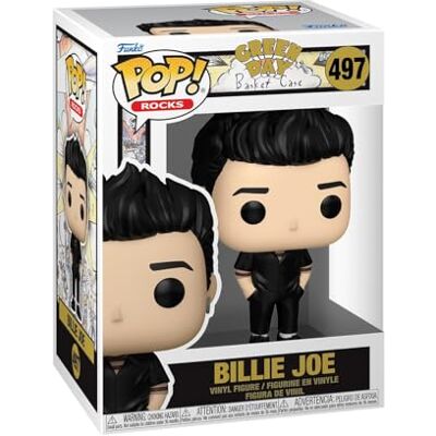 Funko Pop! Rocks: Green Day Billie Joe Armstrong Basket Case Figura de Vinilo Coleccionable Idea de Regalo Mercancía Oficial Juguetes para niños y Adultos Funko Pop! Rocks: Green Day Billie Joe Armstrong Basket Case Figura de Vinilo Coleccionable Idea de Regalo Mercancía Oficial Juguetes para niños y Adultos