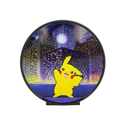 TEKNOFUN POKEMON PIKACHU CIUDAD NOCTURNA Decoración Iluminada 20 cm USB-C TEKNOFUN POKEMON PIKACHU CIUDAD NOCTURNA Decoración Iluminada 20 cm USB-C