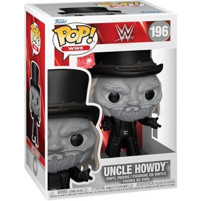 Funko Pop! WWE: Uncle Howdy 1 in 6 Chance of Receiving The Rare Chase Variant Styles May Vary Figura de Vinilo Coleccionable Idea de Regalo Mercancía Oficial Juguetes para niños y Adultos Funko Pop! WWE: Uncle Howdy 1 in 6 Chance of Receiving The Rare Chase Variant Styles May Vary Figura de Vinilo Coleccionable Idea de Regalo Mercancía Oficial Juguetes para niños y Adultos