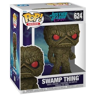 Funko Pop! Super: DC Comics Justice League Dark Swamp Thing Figura de Vinilo Coleccionable Idea de Regalo Mercancía Oficial Juguetes para niños y Adultos Funko Pop! Super: DC Comics Justice League Dark Swamp Thing Figura de Vinilo Coleccionable Idea de Regalo Mercancía Oficial Juguetes para niños y Adultos