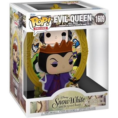Funko Pop! Deluxe: Villains Evil Queen (Glass) Disney Villains- Figura de Vinilo Coleccionable Idea de Regalo Mercancia Oficial Juguetes para Niños y Adultos Horror Fans Funko Pop! Deluxe: Villains Evil Queen (Glass) Disney Villains- Figura de Vinilo Coleccionable Idea de Regalo Mercancia Oficial Juguetes para Niños y Adultos Horror Fans