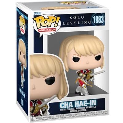 Funko Pop! Animation: Solo Leveling Cha Hae-In Figura de Vinilo Coleccionable Idea de Regalo Mercancia Oficial Juguetes para Niños y Adultos Anime Fans Muñeco para Coleccionistas Funko Pop! Animation: Solo Leveling Cha Hae-In Figura de Vinilo Coleccionable Idea de Regalo Mercancia Oficial Juguetes para Niños y Adultos Anime Fans Muñeco para Coleccionistas