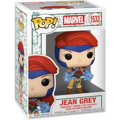 Funko Pop! Marvel: HoliDivas Jean Grey X-Men Figura de Vinilo Coleccionable Idea de Regalo Mercancia Oficial Juguetes para Niños y Adultos Marvel Fans Muñeco para Coleccionistas Funko Pop! Marvel: HoliDivas Jean Grey X-Men Figura de Vinilo Coleccionable Idea de Regalo Mercancia Oficial Juguetes para Niños y Adultos Marvel Fans Muñeco para Coleccionistas
