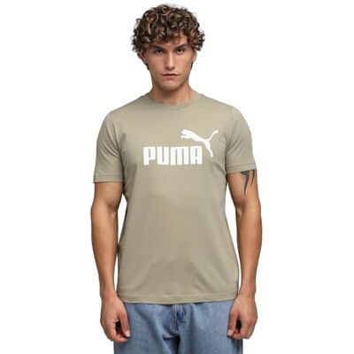 PUMA Camiseta Unisex con Logotipo ESS No. 1 (S) (Paquete de 1) PUMA Camiseta Unisex con Logotipo ESS No. 1 (S) (Paquete de 1)