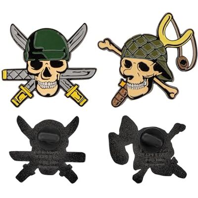 Cinereplicas ONE PIECE Lote de 2 pines Zoro y Usopp Licencia Oficial Cinereplicas ONE PIECE Lote de 2 pines Zoro y Usopp Licencia Oficial